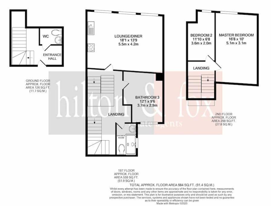 3Br Duplex Penthouse Harrow Centre Apartment Exterior photo